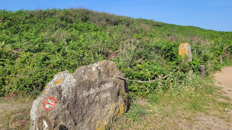 L'éperon barré de la pointe du Châtelet