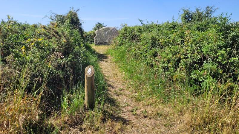 Le menhir des Soux