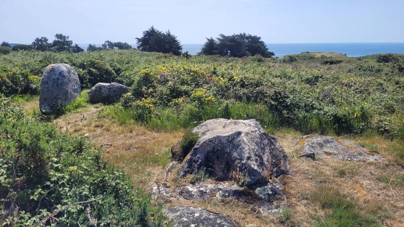Le menhir des Soux