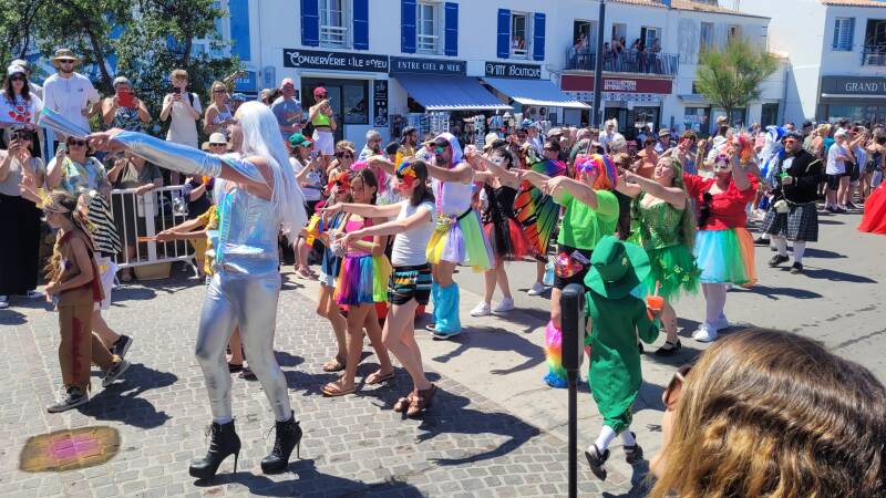 La Fête des Fleurs à l'ile d'Yeu