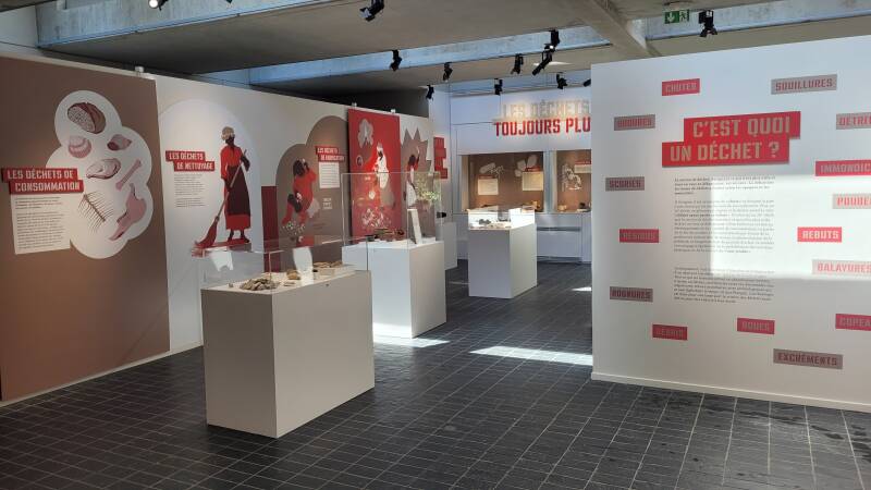 Exposition « Ça en jette ! Quand l’archéologie s’intéresse à nos déchets »
