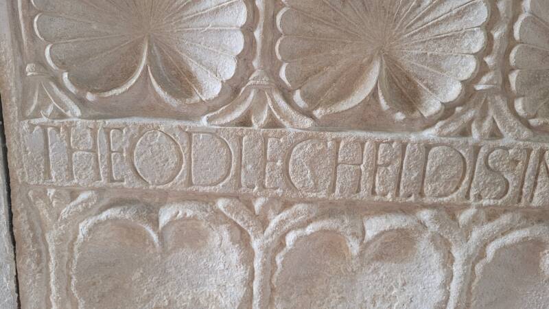 Le tombeau de Theodechilde