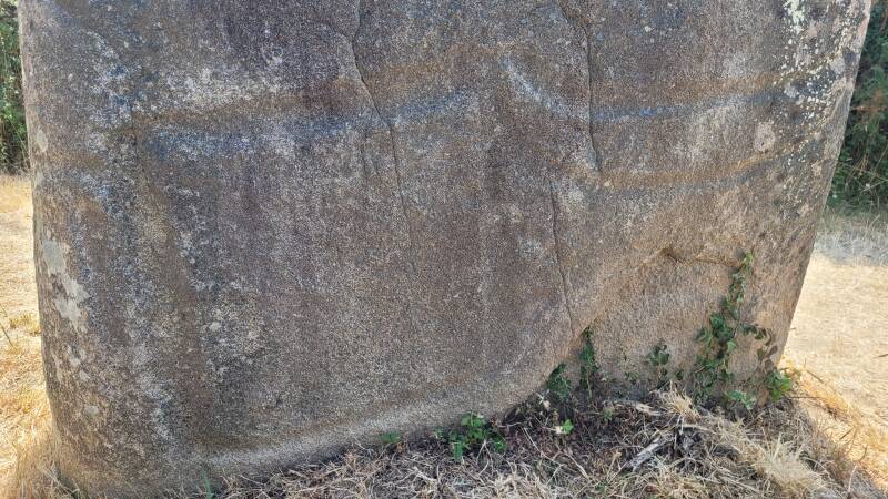 Le menhir de Kermaillard
