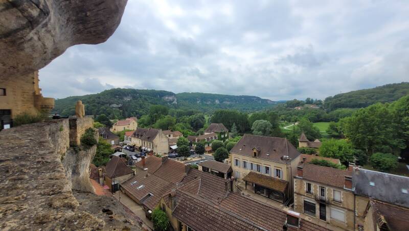 Un site paléolithique dans le château