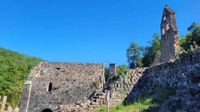 Le château de Commarque
