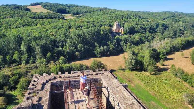 Le château de Commarque