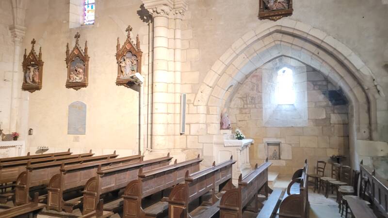 L'église Saint-Marcel de Saint-Marcel