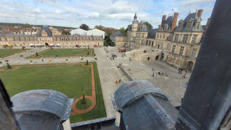 Fontainebleau / L’envers du décor