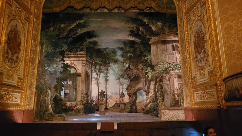 Fontainebleau /  Le théâtre Impérial