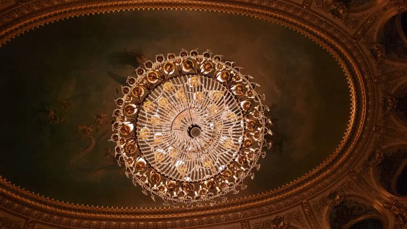 Fontainebleau /  Le théâtre Impérial