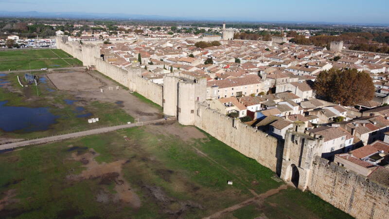 Les remparts d'Aigues-Mortes