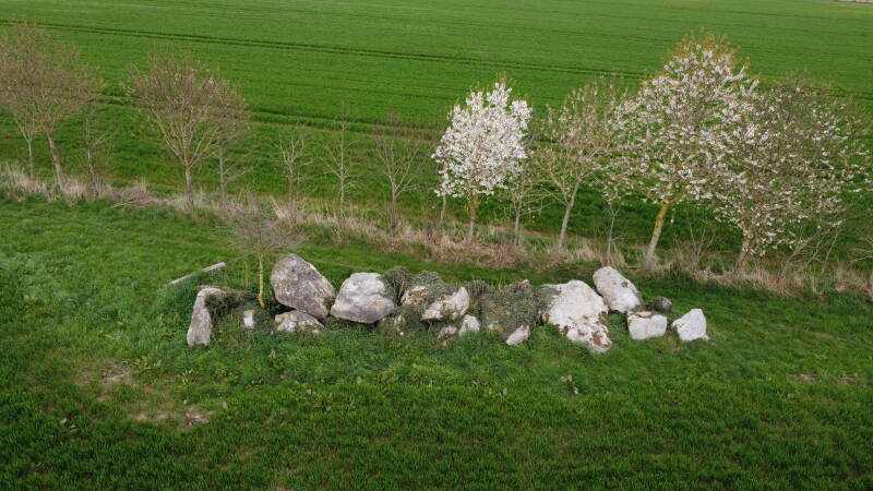 L'allée couverte de la Hautière, appelée aussi le Tombeau
