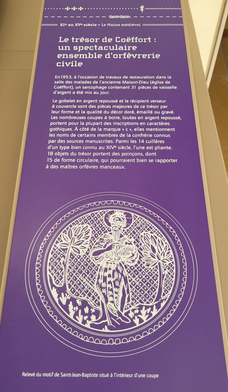 Le Maine médiéval au musée archéologique du Mans