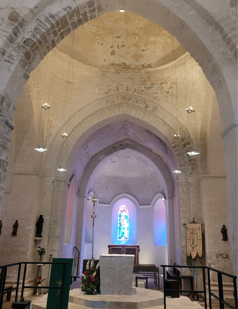 Les fresques médiévales de l'église Saint-Sauveur