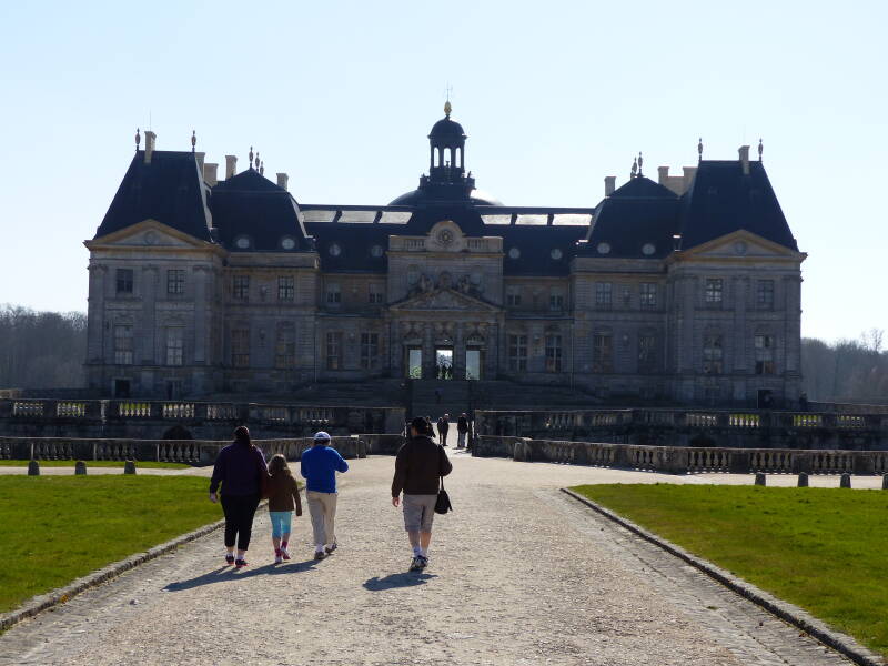 Le château de Vaux-le-Vicomte