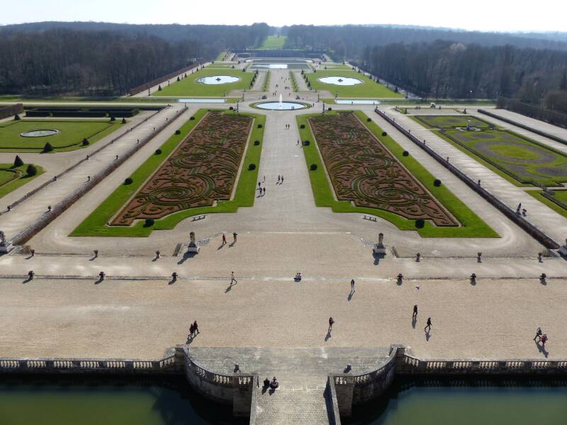 Le château de Vaux-le-Vicomte