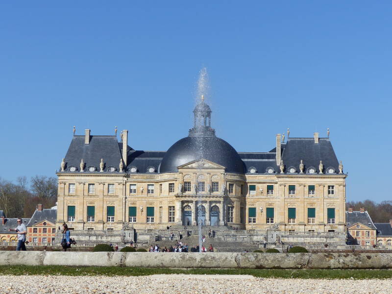 Le château de Vaux-le-Vicomte