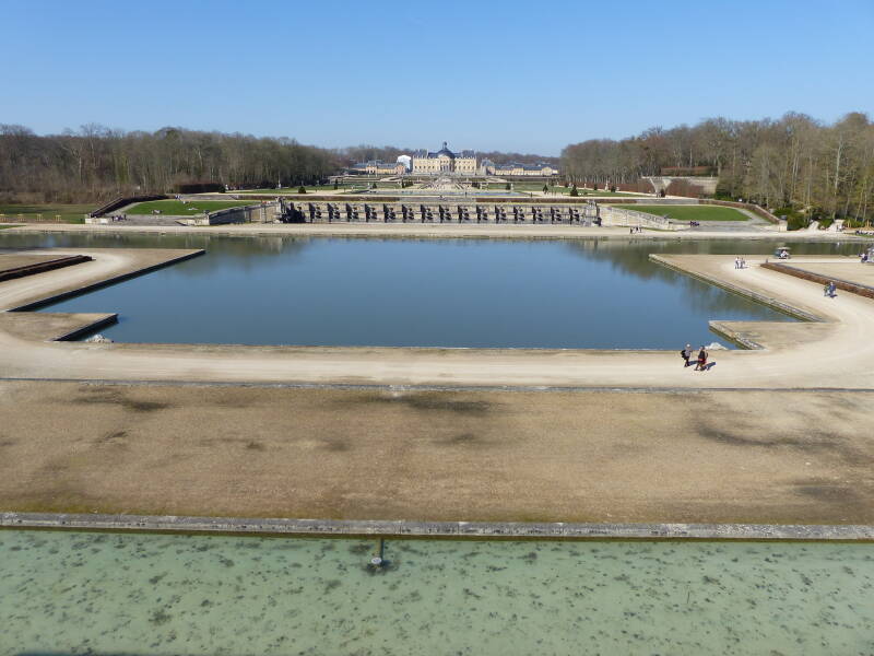 Le château de Vaux-le-Vicomte