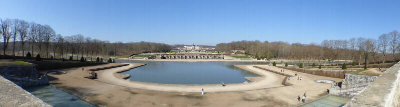 Le château de Vaux-le-Vicomte