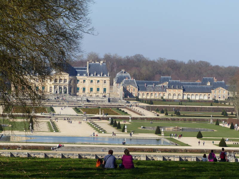 Le château de Vaux-le-Vicomte