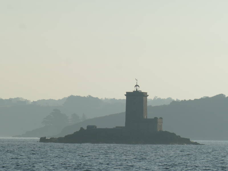 l'île Noire en baie de Morlaix