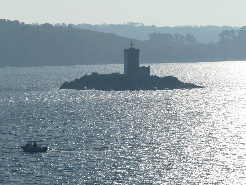 l'île Noire en baie de Morlaix