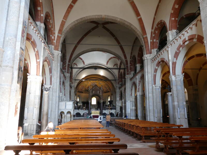 La basilique Saint-Ambroise de Milan