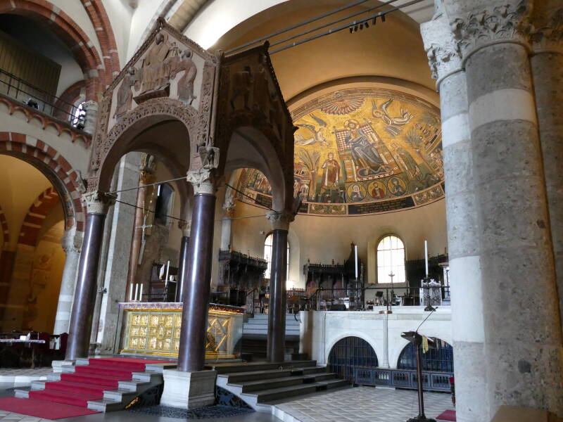 La basilique Saint-Ambroise de Milan