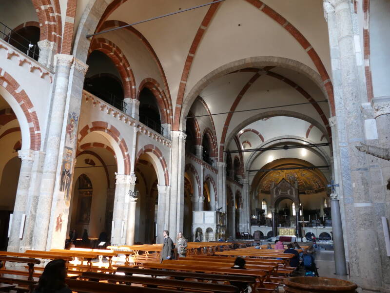La basilique Saint-Ambroise de Milan