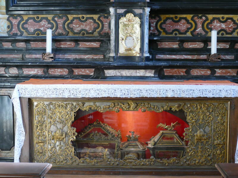 La chapelle de San Vittore in Ciel d’Oro