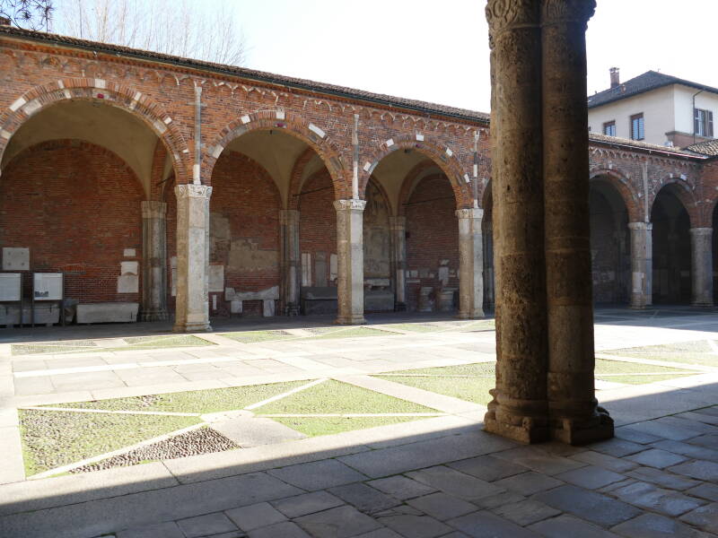 La basilique Saint-Ambroise de Milan