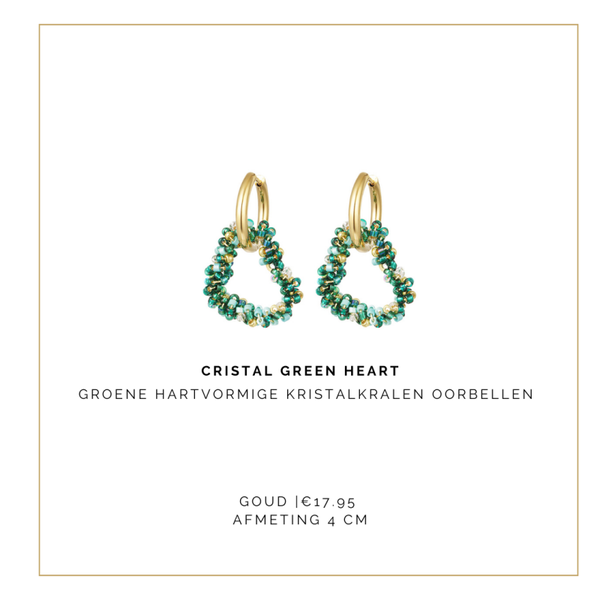 Cristal Green Heart