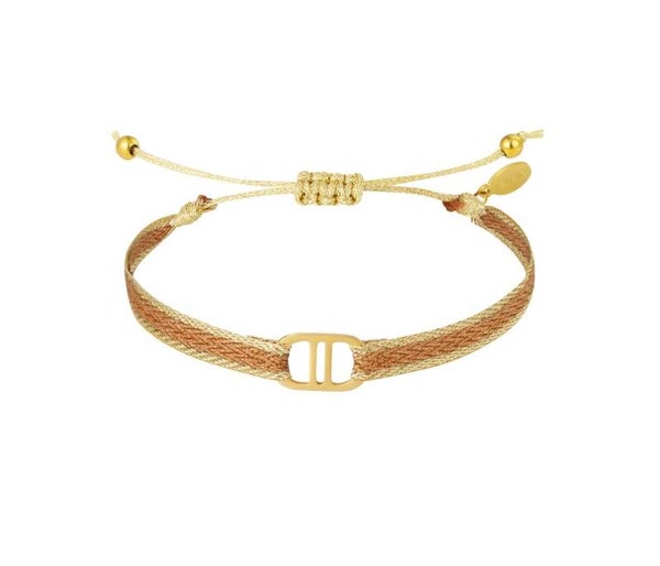 Stoffen armband