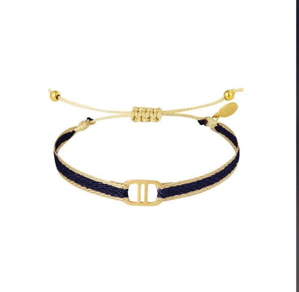 Stoffen armband