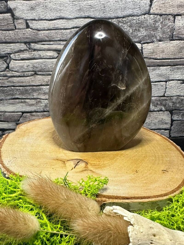 Rookkwarts sculptuur