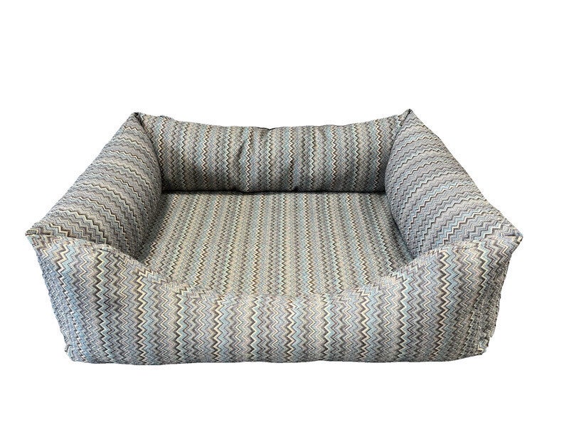 Hondenmand Barcelona grijs ZigZag