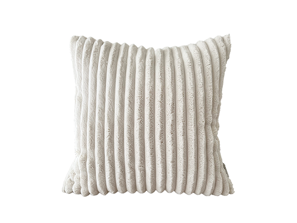 Kussen BLACK LABEL Fluffy rib ecru