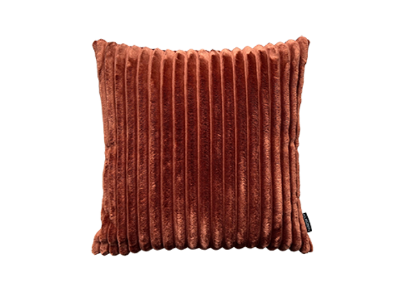 Kussen BLACK LABEL Fluffy rib terra