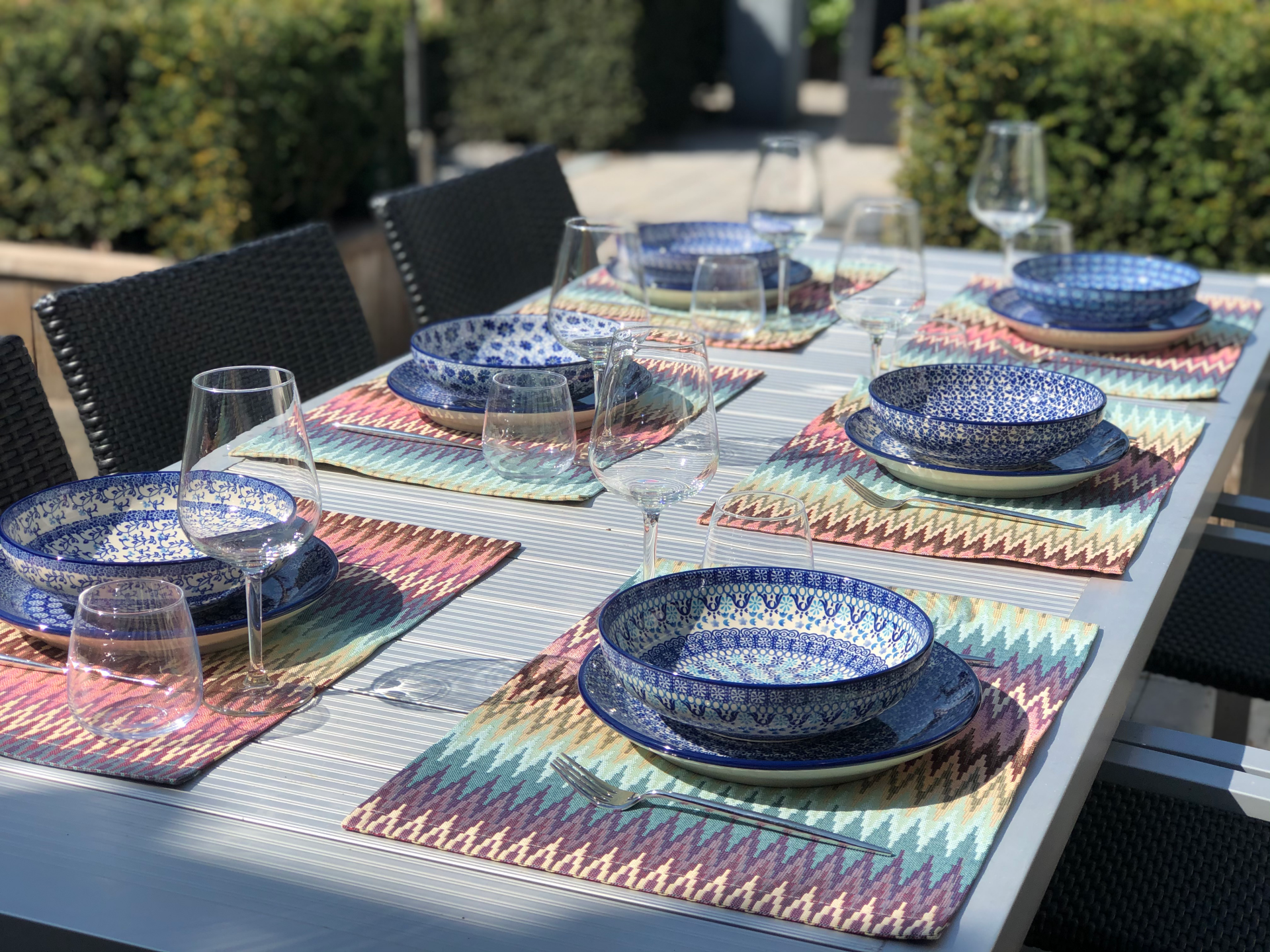 Placemats Summer pastel