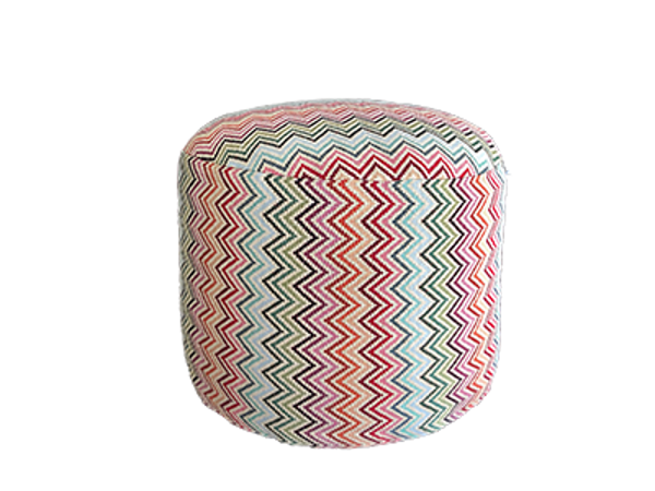 Poef Luca multicolor