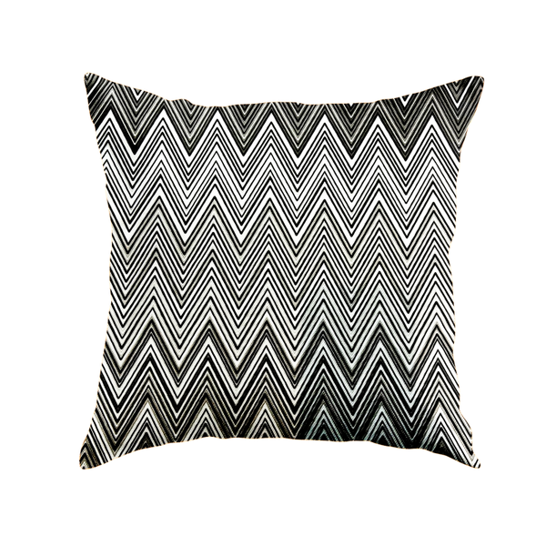 Kussen ZigZag Milano zwart