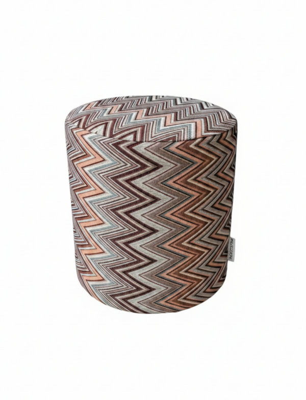 Poef Pescara brede ZigZag 40x40