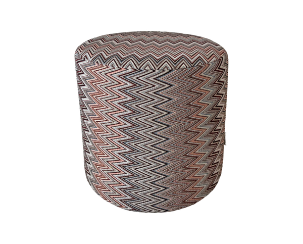 Poef Pescara smalle ZigZag 40X40