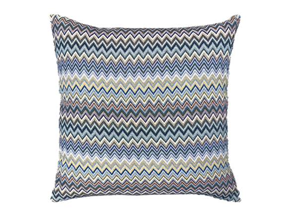 Kussen ZigZag Sicilië blauw
