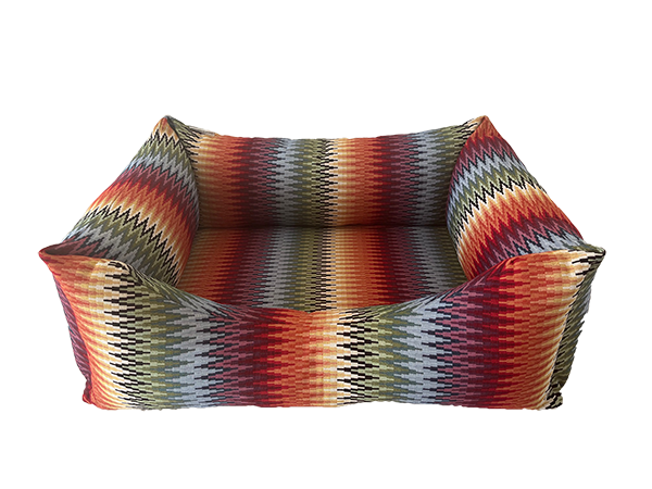 Hondenmand Summer multicolor ZigZag