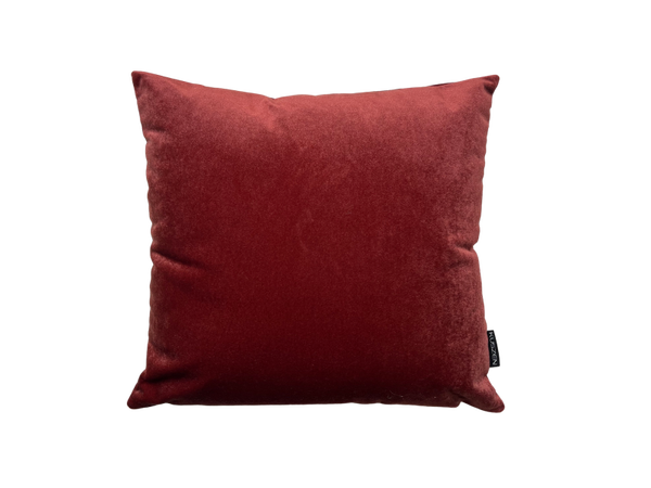 Kussen BLACK LABEL Velvet Trento Rood