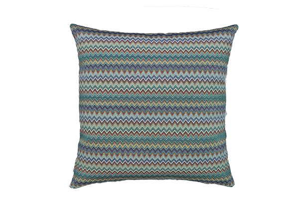 Kussen ZigZag Turijn blauw