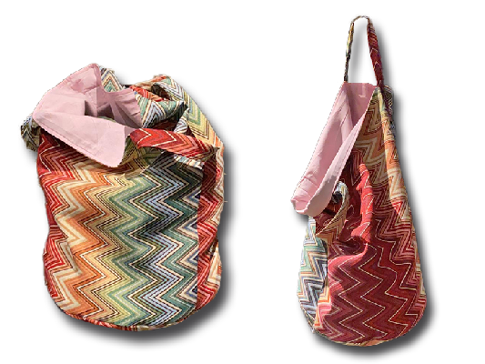 Wasmand Venetië brede ZigZag