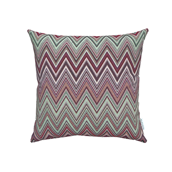 Verona bordeaux/groen brede ZigZag