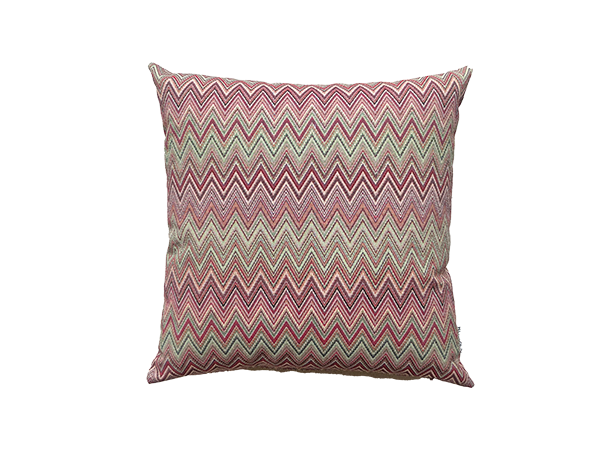 Verona bordeaux/groen smalle ZigZag